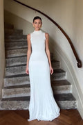 Ivory Ribbed Dress