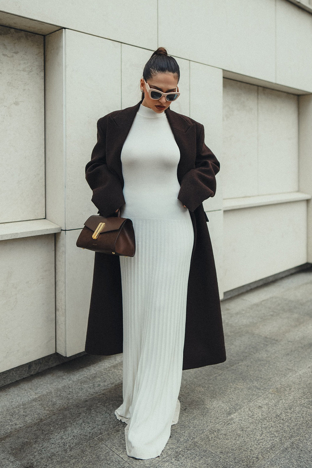 Ribbed Radiance Dress