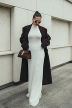 Ribbed Radiance Dress