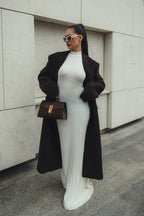 Ribbed Radiance Dress