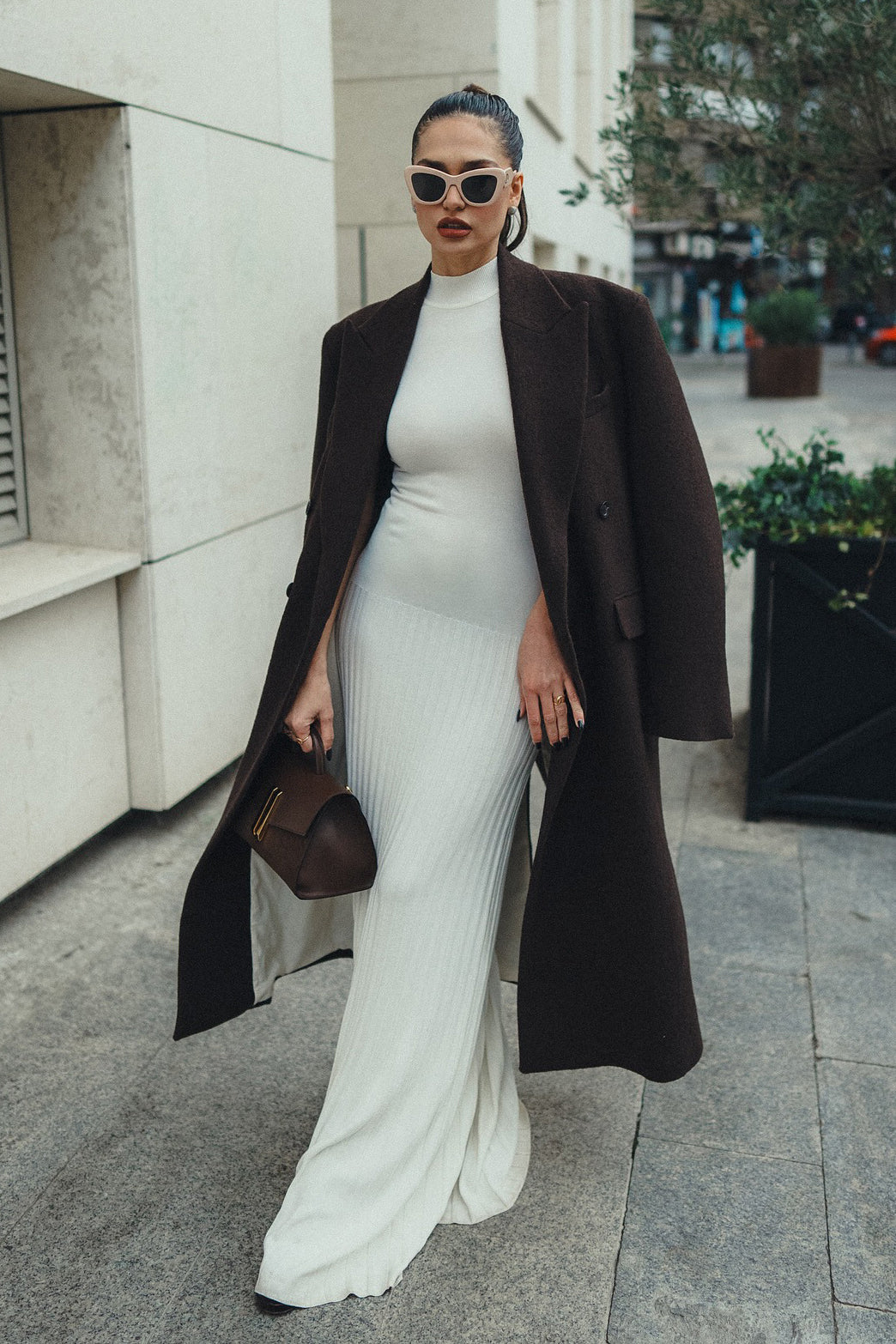 Ribbed Radiance Dress