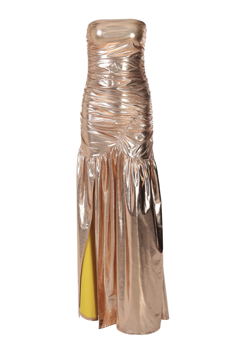 Champagne Drip Dress