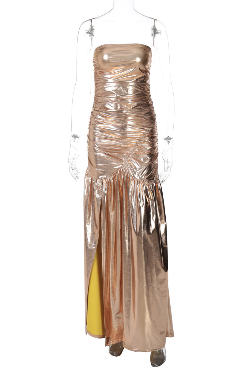 Champagne Drip Dress
