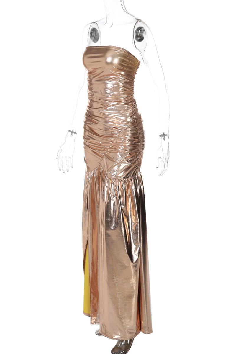 Champagne Drip Dress