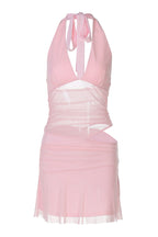 Sheer Bliss V-Neck Mini