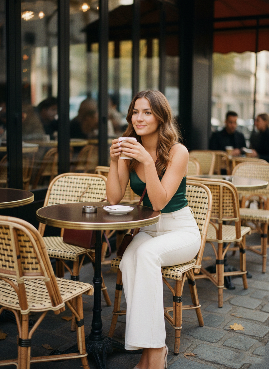 Emerald Hour Corset Top