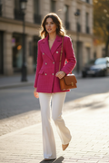 Pretty in Power Tweed Blazer