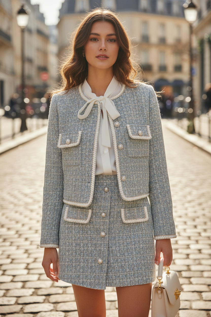 Regal Tweed Co-ord Set