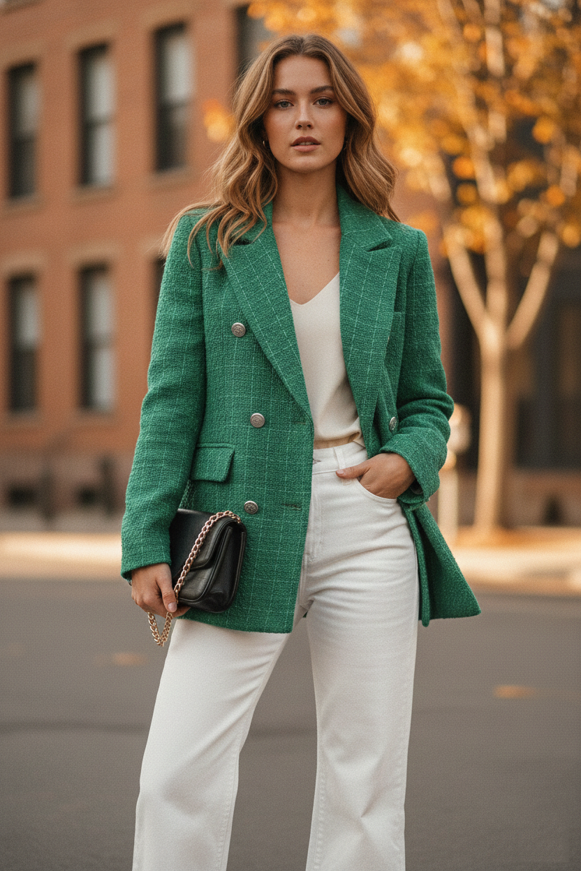 Boss Babe Tweed Blazer