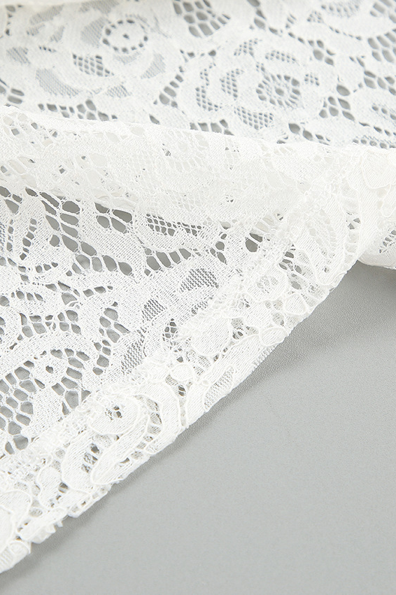 Ivory Lace Beach Shirt