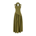 Olive Eclipse Maxi Dress