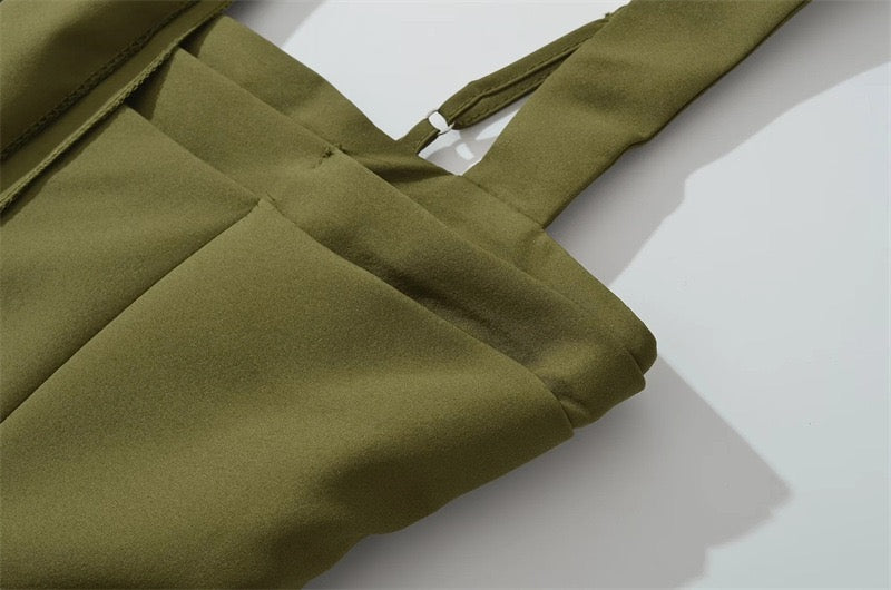 Olive Eclipse Maxi Dress