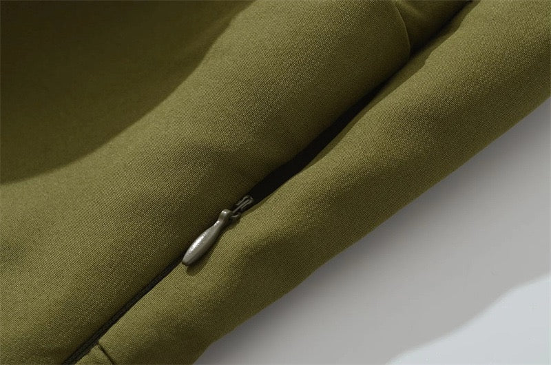 Olive Eclipse Maxi Dress