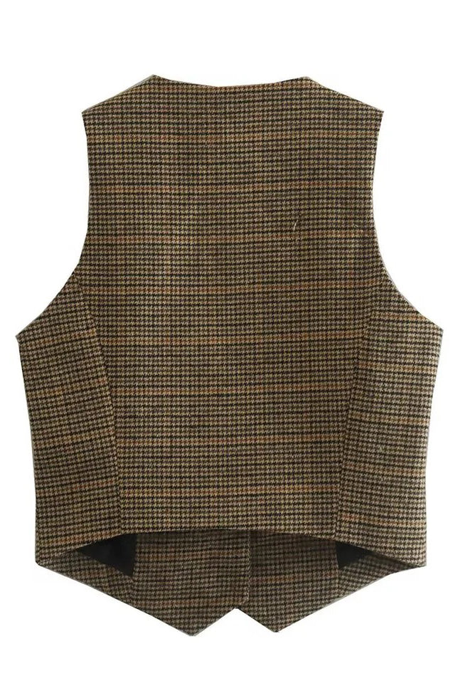 Oui Oui Waistcoat Top