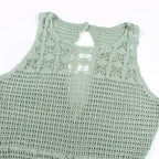 Coastal Siren Crochet Dress