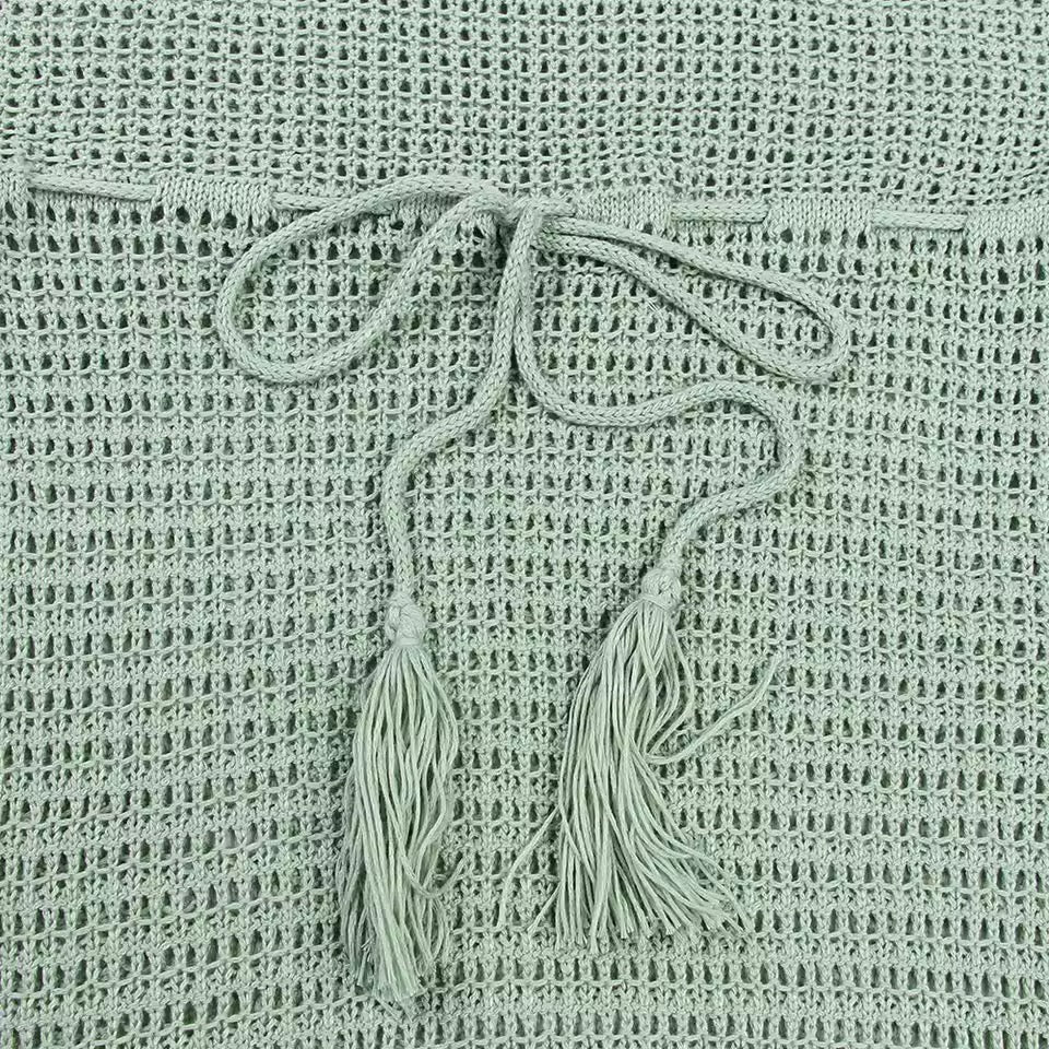 Coastal Siren Crochet Dress