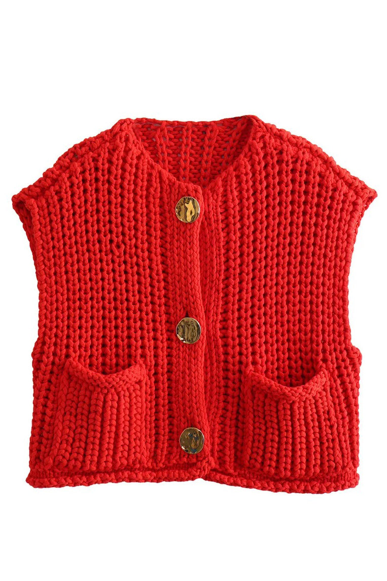 Rouge Knitted Sweater