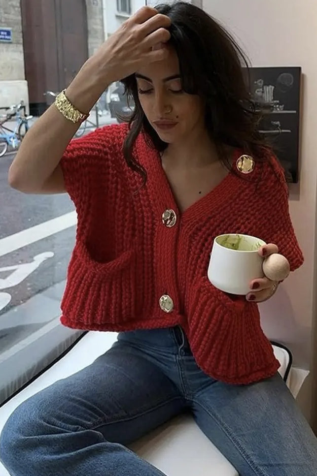 Rouge Knitted Sweater