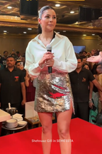 Silver Sin Sequin Skirt