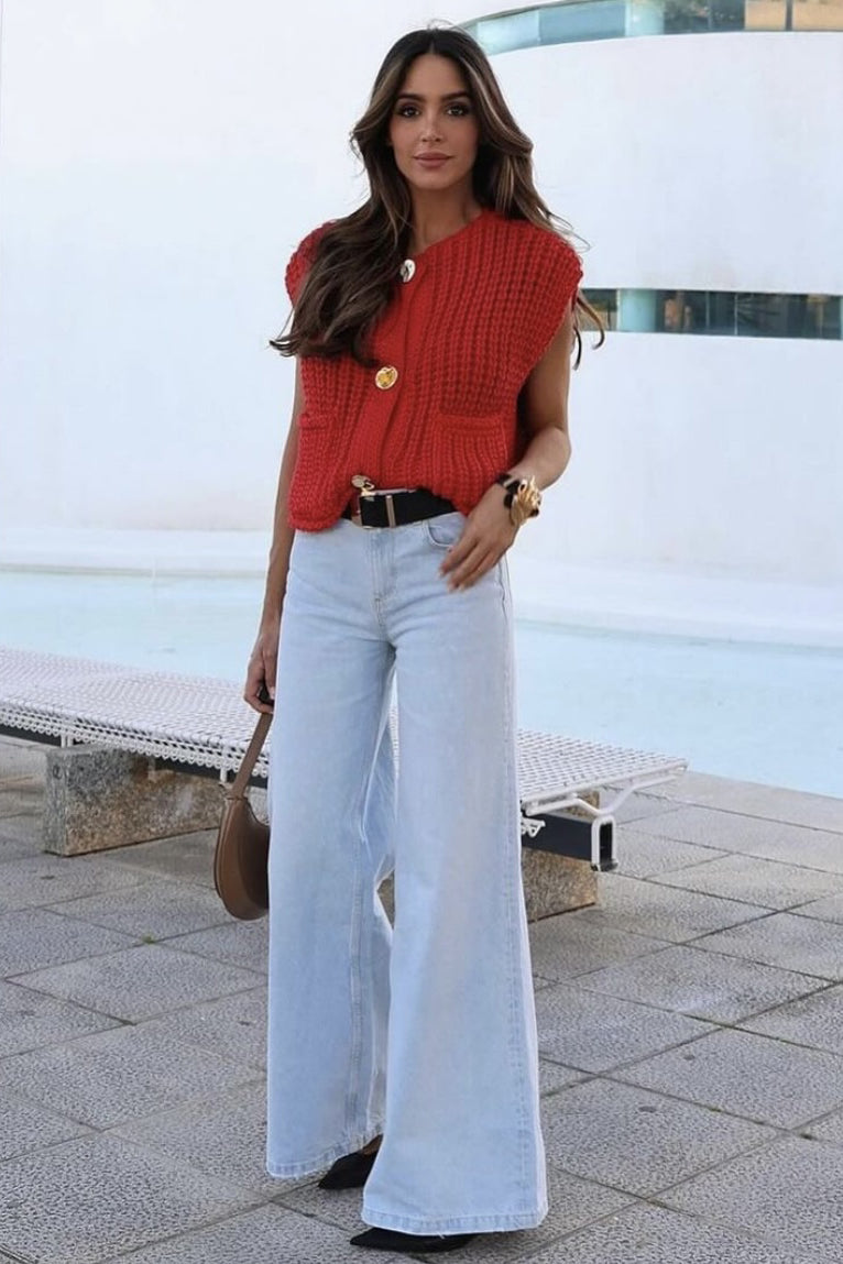Rouge Knitted Sweater