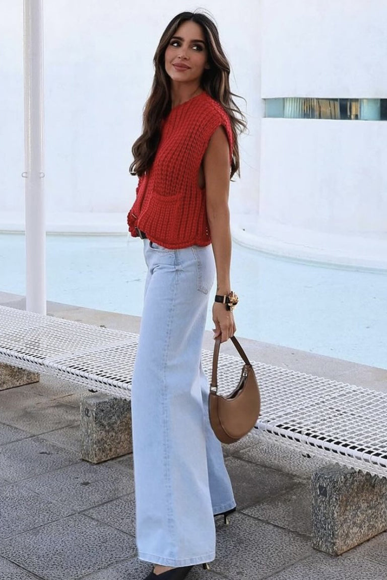 Rouge Knitted Sweater
