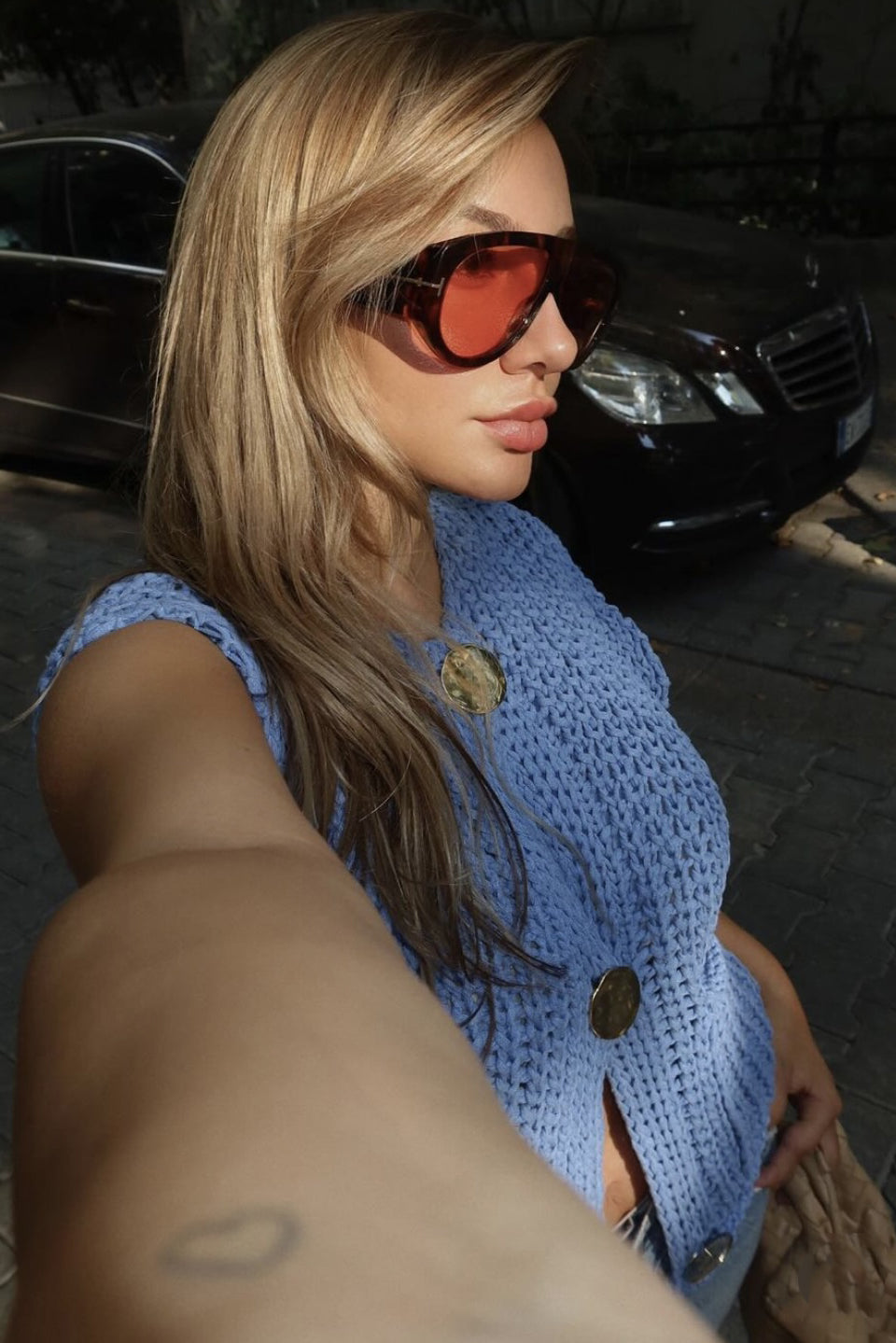 Rouge Knitted Sweater