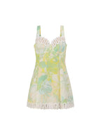 Capri Breeze Lace Trim Dress