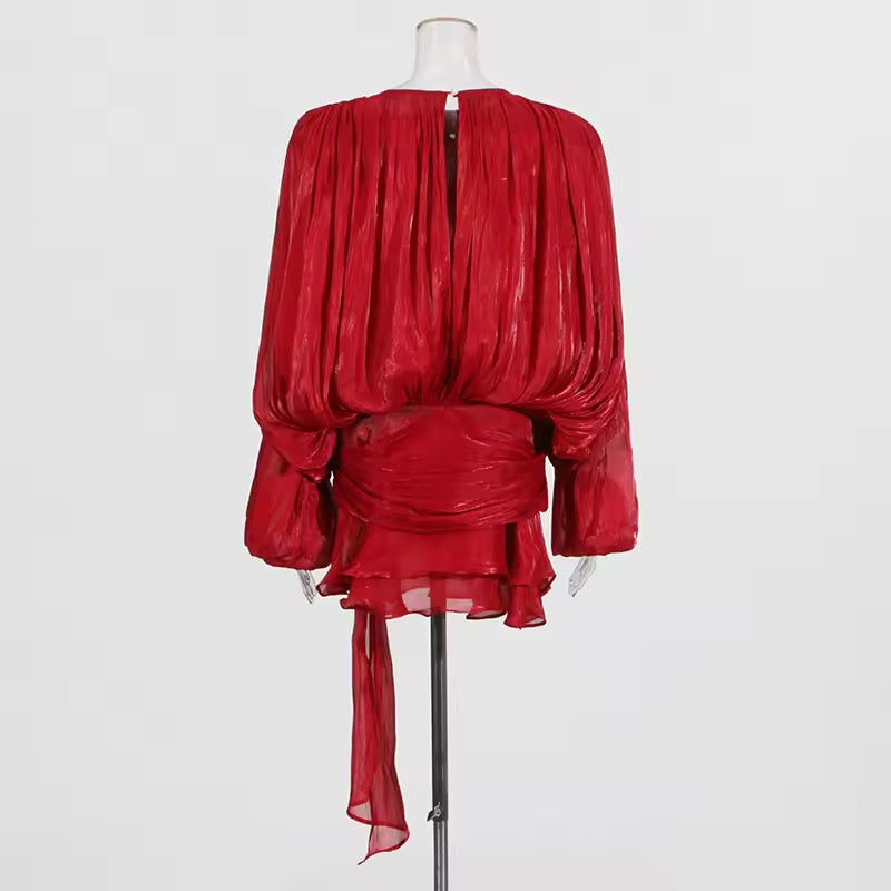 Élitaire Rouge Dress