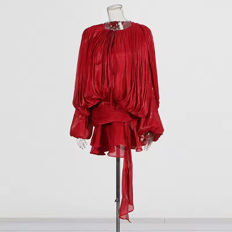 Élitaire Rouge Dress