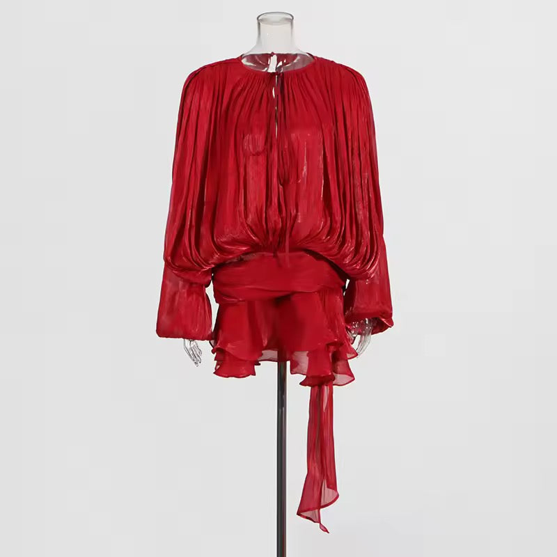Élitaire Rouge Dress