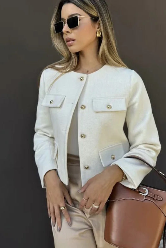Ivory Icon Jacket