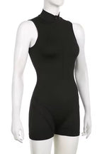 Midnight Sculpt Playsuit/Romper