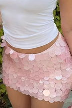 Pink Martini Mini Skirt