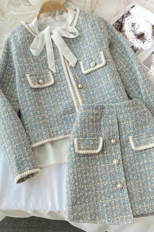 Regal Tweed Co-ord Set