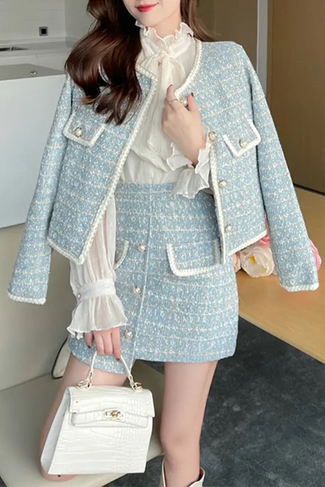 Regal Tweed Co-ord Set