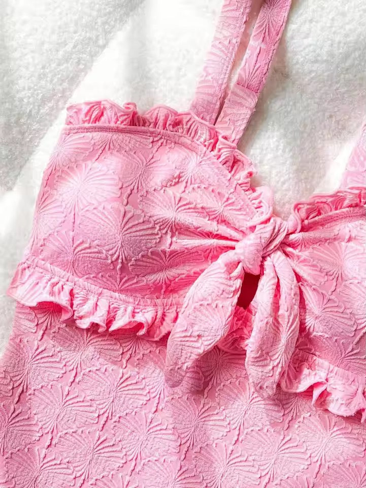 Pink Sands Bandeau One-Piece