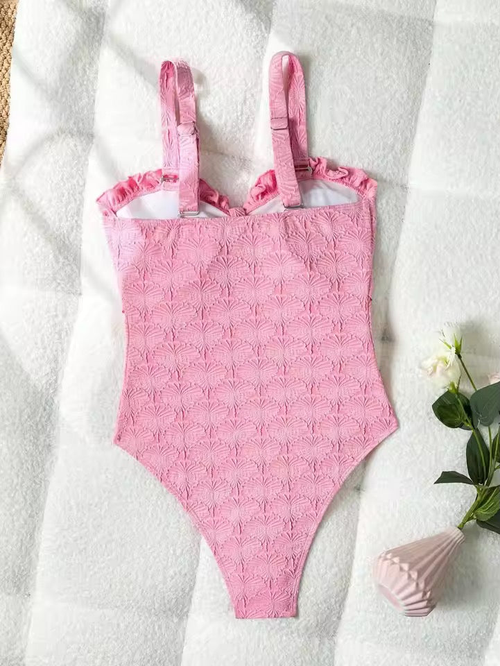 Pink Sands Bandeau One-Piece
