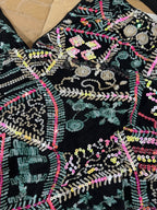 Midnight Mosaic Beaded Top