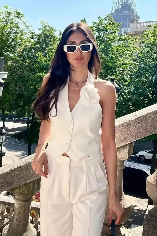 Rose Halter Top