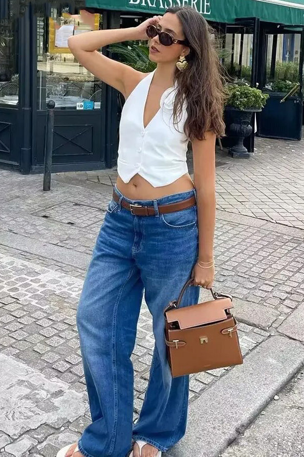 Rose Halter Top
