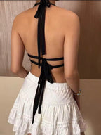Midnight Mosaic Beaded Top