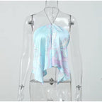 Capri Swirl Halter Top