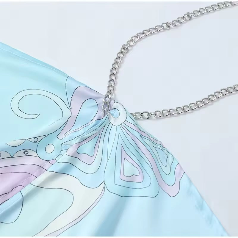 Capri Swirl Halter Top