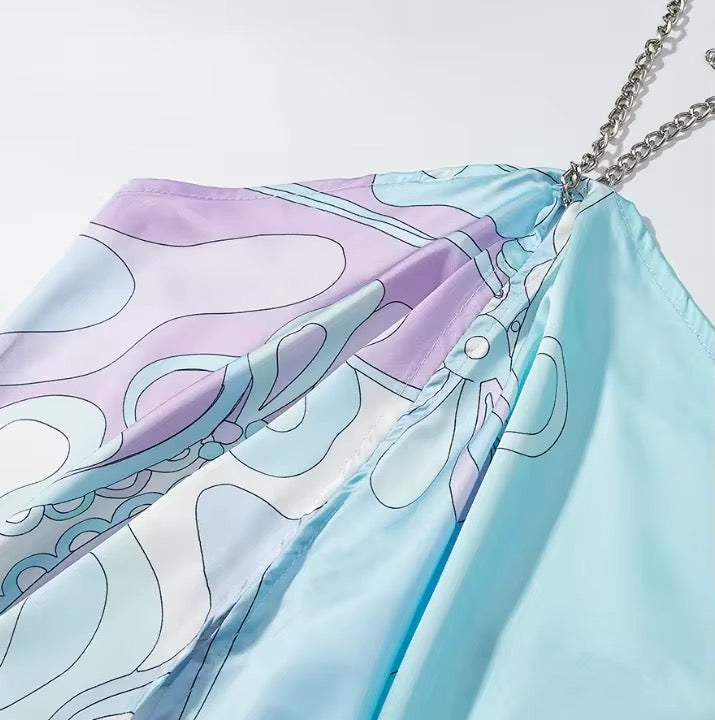 Capri Swirl Halter Top