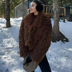 Mocha Luxe Fur Jacket