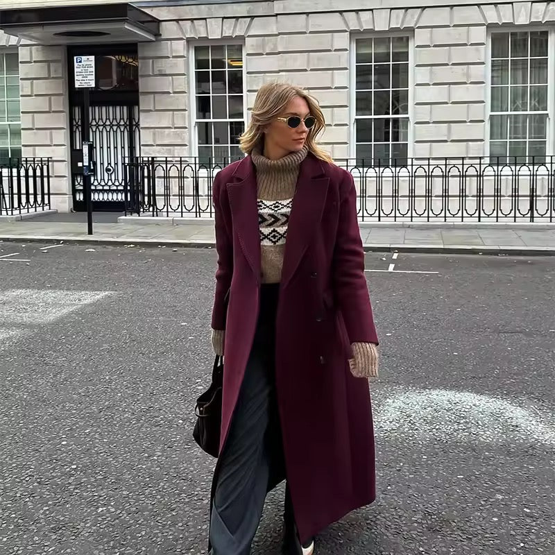 Wine Reverie Overcoat