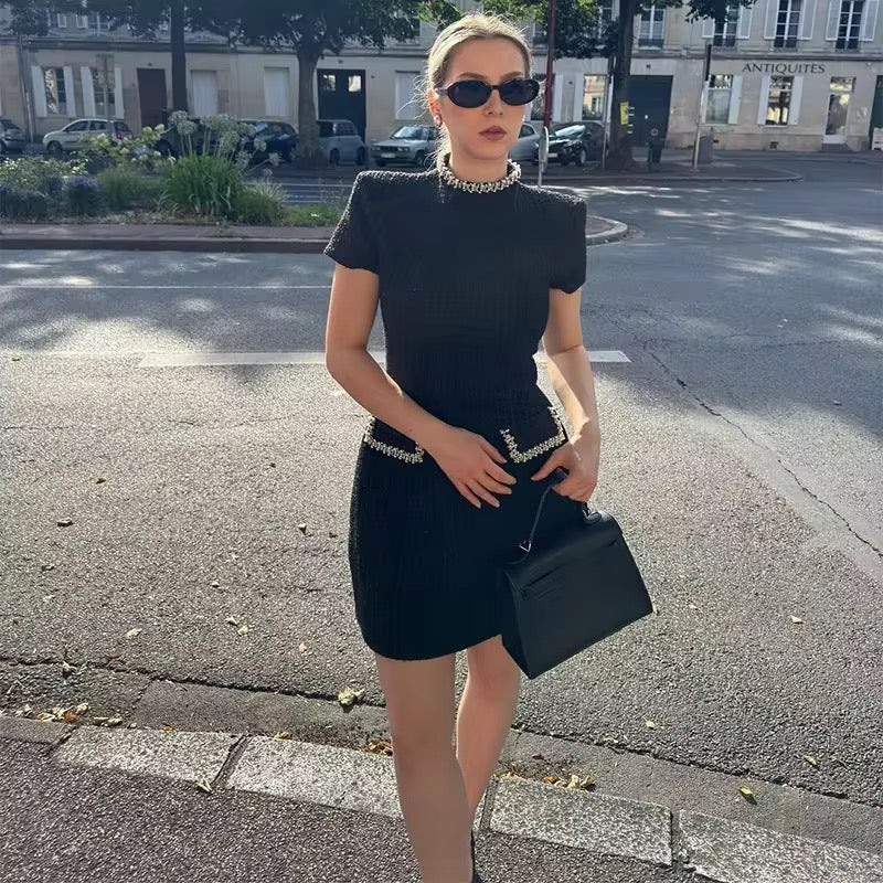 Regina Pearl Tweed Dress