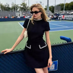 Regina Pearl Tweed Dress