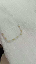 Ivory Pearl Tweed Dress