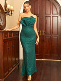 The Valentina Emerald Gown